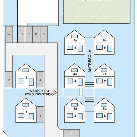 Frajda - 6-osobowe - Salon I Dwie Sypialnie Oraz Studia 4-osobowe - Z Aneksem Kuchennym Rewal